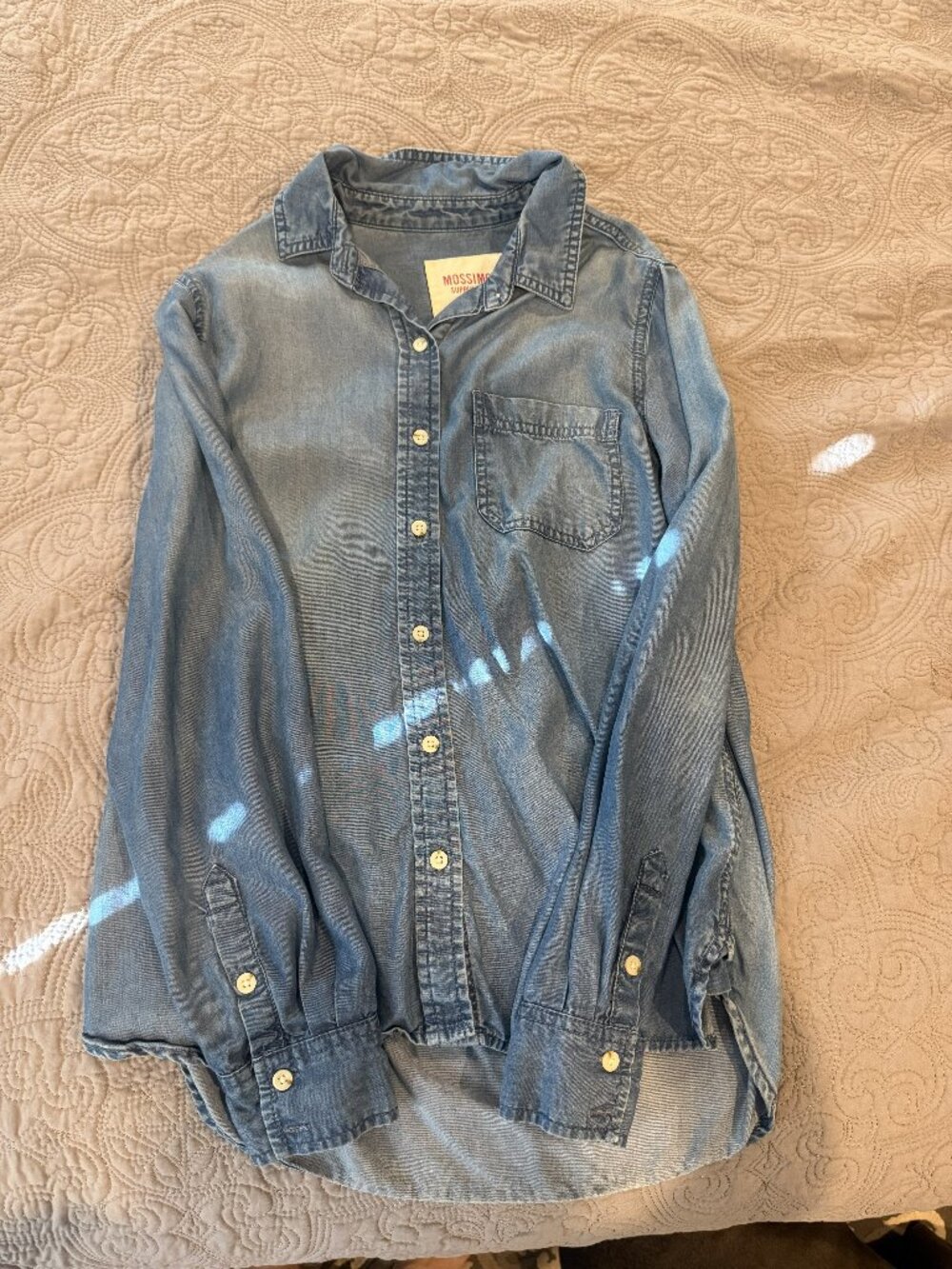 Women's Denim Long Sleeve Shirt